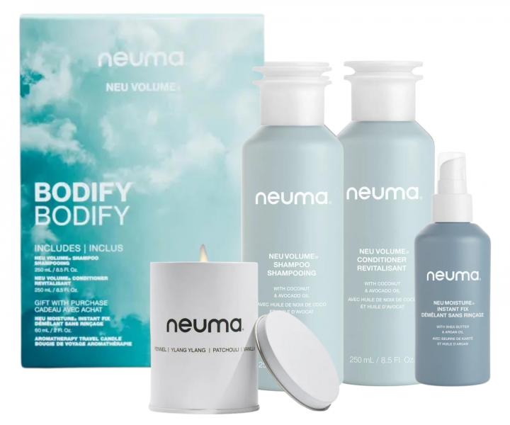 Zestaw upominkowy do wosw delikatnych i cienkich zwikszajcy objto Neuma Neu Volume Bodify + wieczka i spray gratis