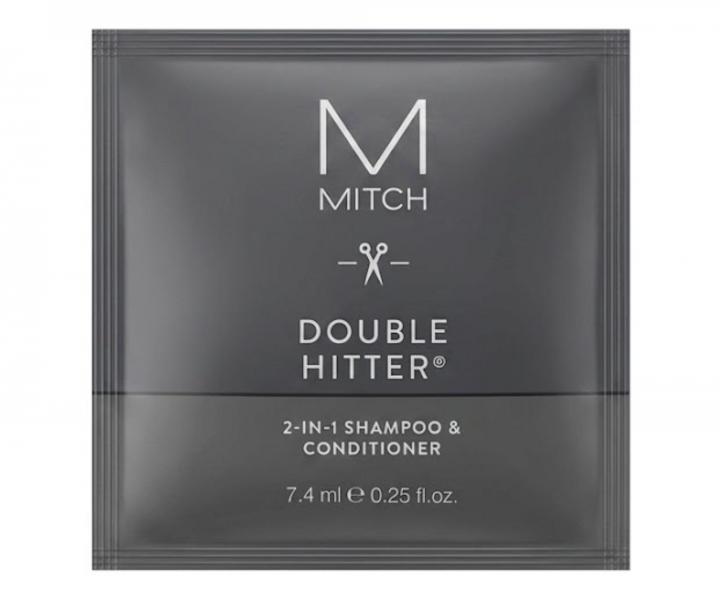 Szampon piel�gnacyjny i od�ywka 2 w 1 Paul Mitchell Mitch Double Hitter - 7,4 ml