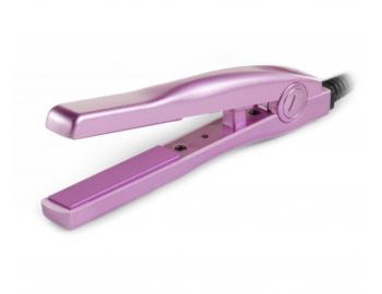 Mini prostownica do w�os�w Cera Flat Iron - 15 cm - r�owa