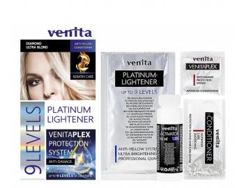 Platynowy rozja�niacz do w�os�w o 9 ton�w Venita Platinum Lightener 9 Levels Diamond Ultra Blond