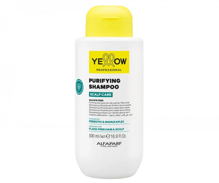 Szampon oczyszczaj�cy przeciw�upie�owy Yellow Professional Scalp Care Purifying Shampoo - 500 ml