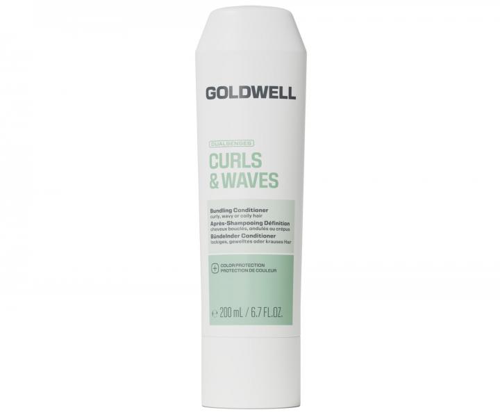 Od�ywka nawil�aj�ca do w�os�w falowanych i kr�conych Goldwell Dualsenses Curls & Waves Bundling Conditioner - 200 ml