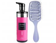 Semi-permanentna maska koloryzujca do wosw Klral System Colorama Magenta - 500 ml - rowa + szczotka gratis