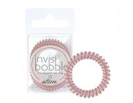Gumka do wosw spiralka cienka Invisibobble Slim Pink Monocle - rowa - 3 szt.