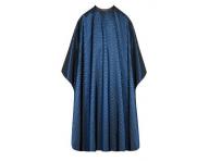 Peleryna fryzjerska do farbowania i strzyenia wosw Sibel Dots - niebieska