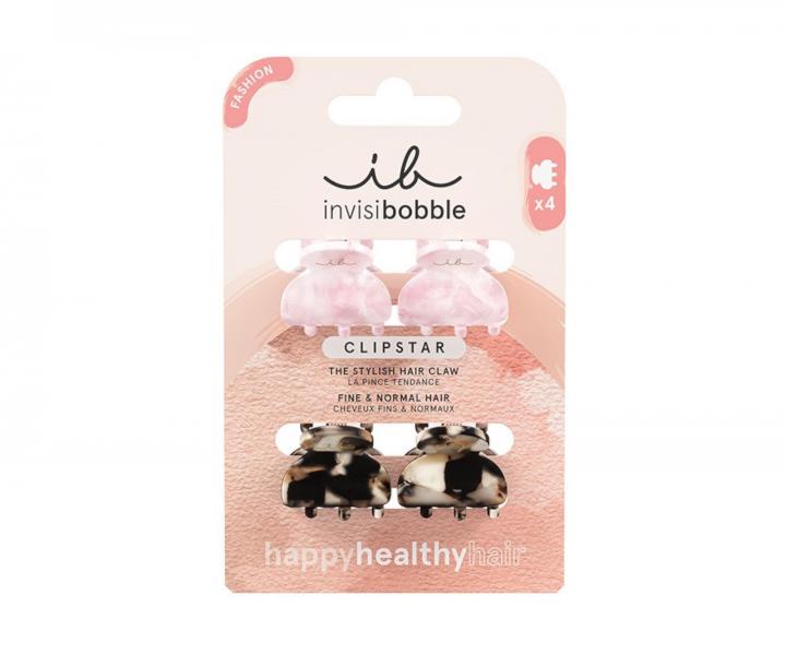 Spinki do w�os�w klamry Invisibobble Clipstar Petit Four - 4 szt