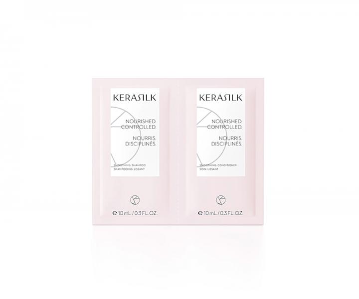 Wygadzajcy szampon i odywka do wosw puszcych si i niesfornych Kerasilk Smoothing - 2 x 10 ml