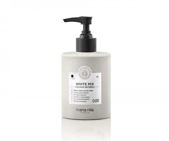 Maska oywiajca kolor wosw Maria Nila Colour Refresh White Mix - przeroczysta - 300 ml