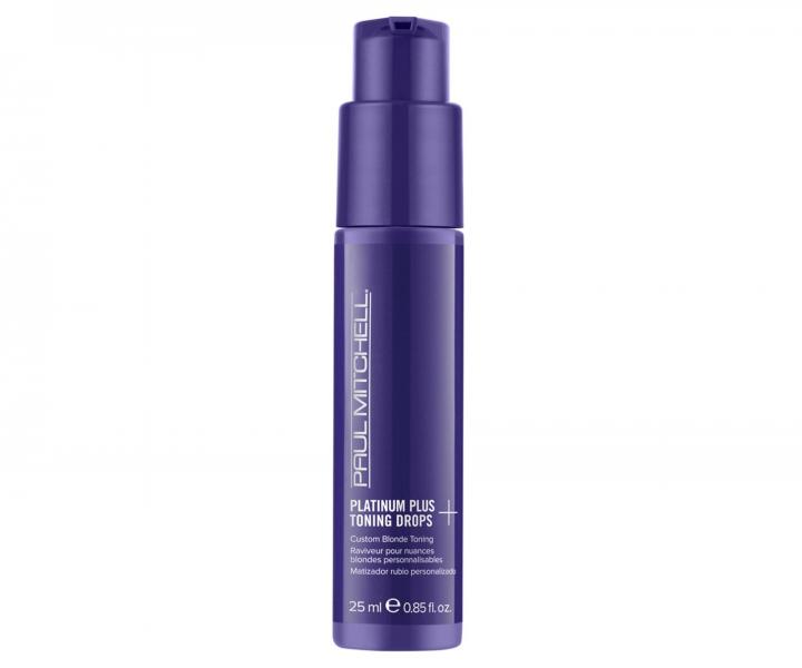 Krople tonujce neutralizujce te odcienie Paul Mitchell Platinum Plus Toning Drops - 25 ml