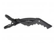 Klipsy do w�os�w gumowe Hairway - 11,5 cm - 6 szt - czarne