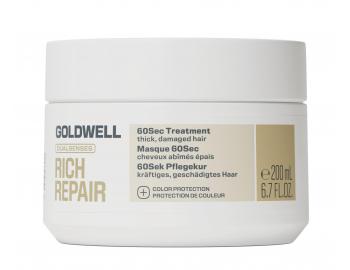 Intensywnie regeneruj�ca maska do w�os�w suchych i zniszczonych Goldwell Dualsenses Rich Repair 60Sec Treatment - 200 ml