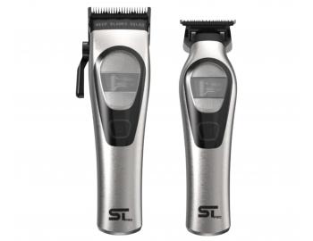 Zestaw profesjonalnej maszynki do strzy�enia i trymera Supreme Trimmer TORQ Kit Elite Set - chromowany