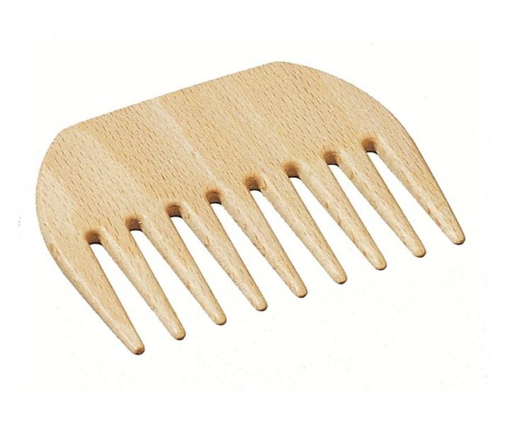 Grzebie� do w�os�w z drewna bukowego Keller 629 22 00 - 90 mm