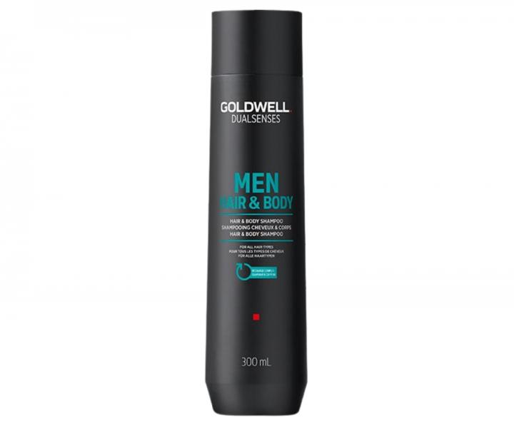 Szampon 2 w 1 do wszystkich rodzajw wosw Goldwell Dualsenses Men Hair & Body - 300 ml