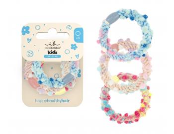 Zestaw ozdobnych gumek do wosw Invisibobble Kids Twistar Pom Pom Tie - 3 szt.