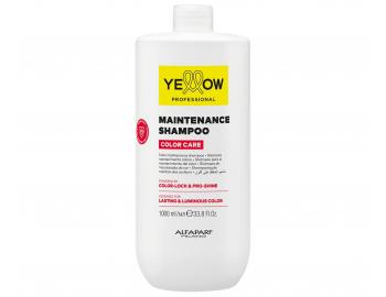 Szampon chroni�cy kolor w�os�w farbowanych Yellow Professional Color Care Maintenance Shampoo - 1000 ml