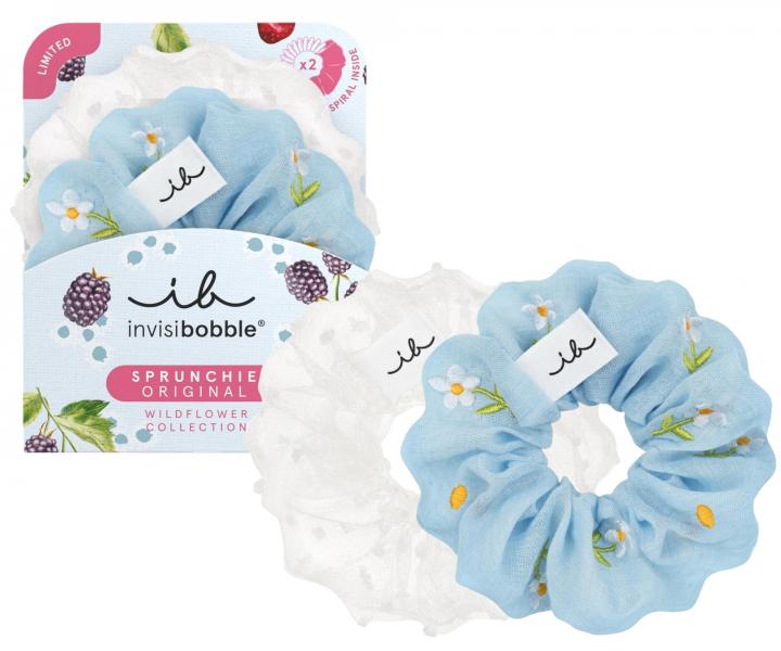 Ozdobne gumki spiralki do w�os�w Invisibobble Sprunchie Wildflower Sunthreads - 2 szt.