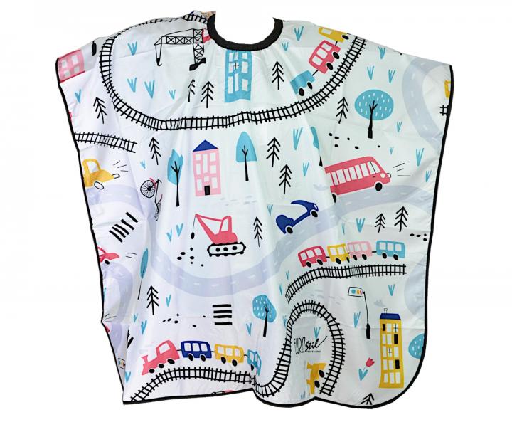 Peleryna fryzjerska dziecica Eurostil Professional