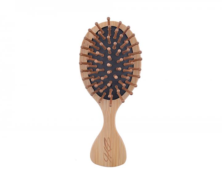 Bambusowa szczotka do masa�u sk�ry g�owy Detail - Hair style Bamboo Brush - 13,7 x 5,8 cm