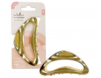 Klamra do wosw Invisibobble Clipstar Gold Luxe - metalowa - zota