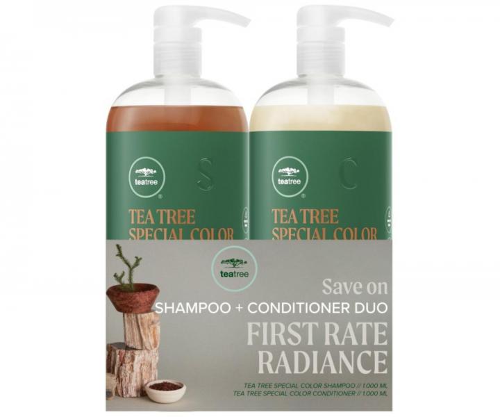 Zestaw do wosw farbowanych Paul Mitchell Tea Tree Special Color Save On Duo