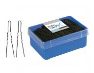 Kokwka karbowana Eurostil Professional - 5,5 cm - czarna