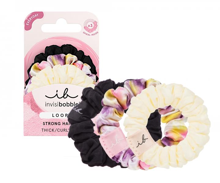 Ozdobne gumki spiralki Invisibobble Sprunchie Loop Be Strong - 3 szt.
