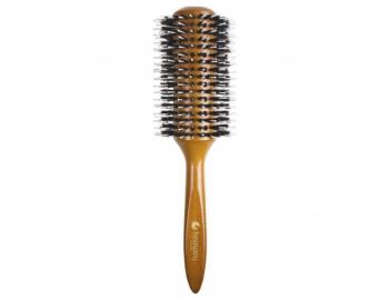 Drewniana szczotka do w�os�w z w�osia dzika i nylonowych wypustek  Hairway - 38 mm