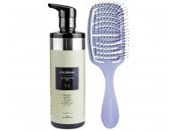 Semi-permanentna maska koloryzujca do wosw Klral System Colorama 7.1 - 500 ml - popielaty blond + szczotka gratis