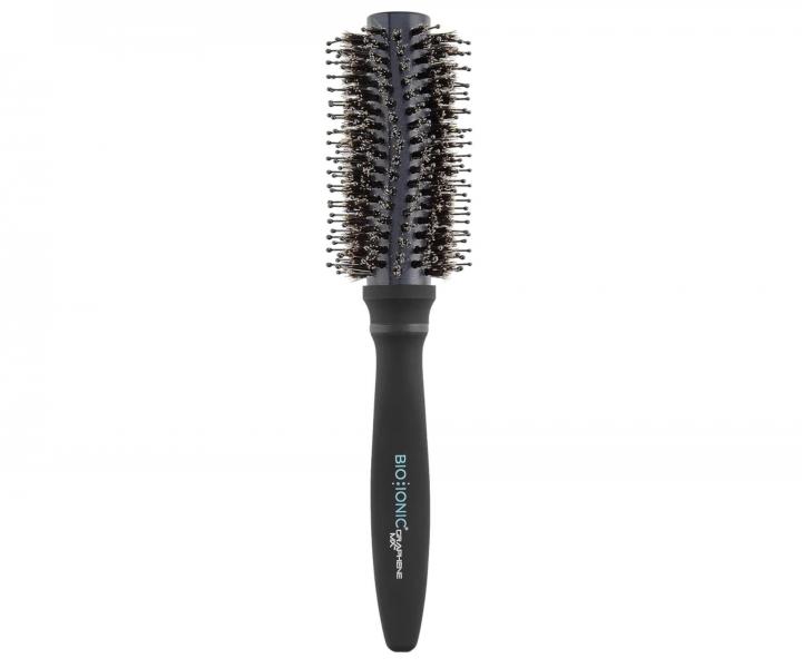 Okrga szczotka do wosw z wosiem dzika i nylonowym Bio Ionic GrapheneMX Boar Styling Brush - 25 mm
