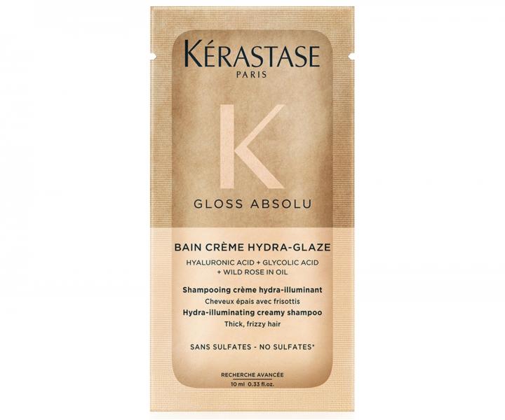 Krem do stylizacji w�os�w grubych i pusz�cych si� K�rastase Gloss Absolu Frizz-Glaze Cream - 10 ml (bonus)