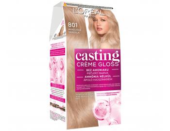 Farba do wosw bez amoniaku Loral Casting Crme Gloss - 801 satynowy blond