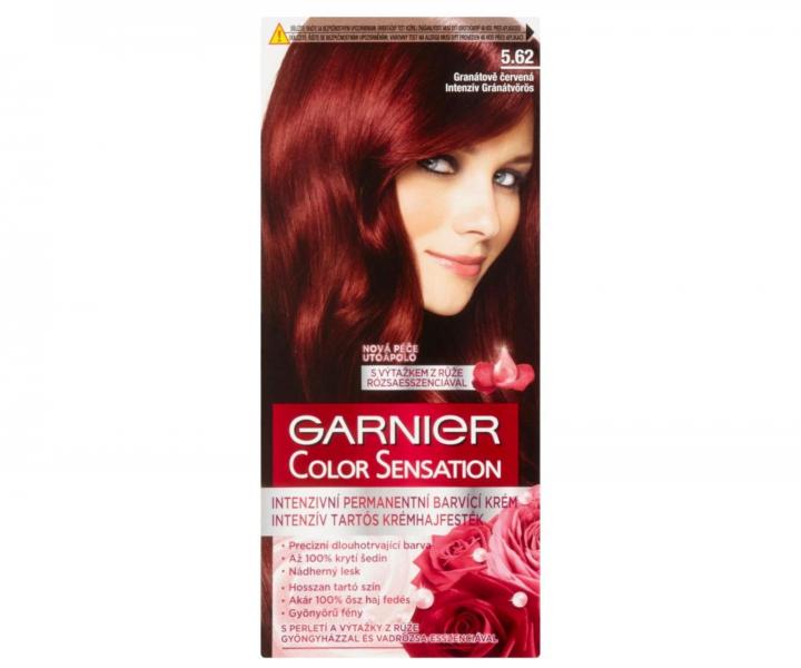 Farba do trwa�ej koloryzacji Garnier Color Sensation 5.62 intensywny szlachetny granat
