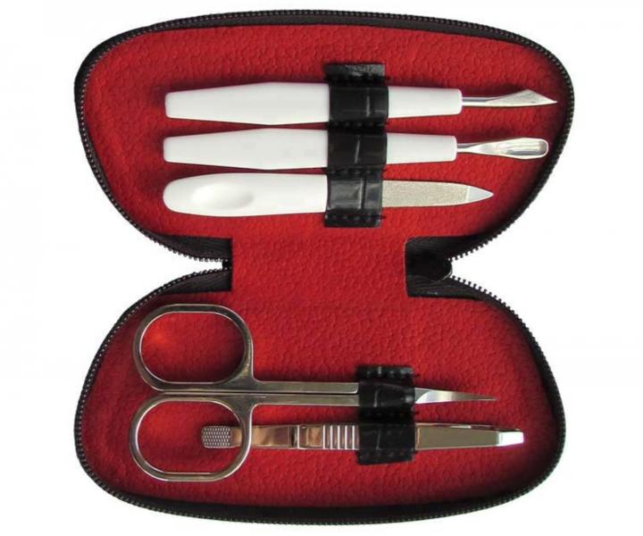 Zestaw do manicure Duko 4660 - 5-cz�ciowy - stal w�glowa - ma�y