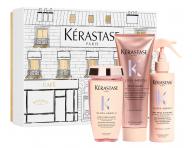 Zestaw upominkowy nawilajcy i nadajcy poysk wosom skonnym do puszenia si Krastase Gloss Absolu