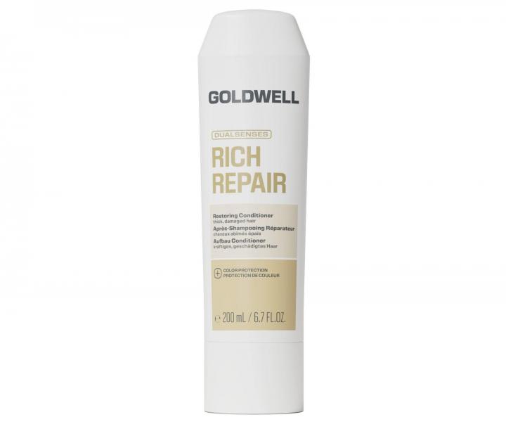 Od�ywka regeneruj�ca do w�os�w suchych i zniszczonych Goldwell Dualsenses Rich Repair Restoring Conditioner - 200 ml