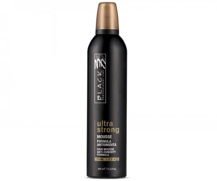Pianka do w�os�w maksymalnie utrwalaj�ca Black Ultra Strong - 400 ml