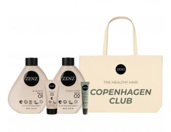Zestaw do wszystkich rodzaj�w w�os�w Zenz Pure + balsam do ust i torba p��cienna gratis
