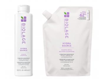 Szampon nawil�aj�cy do w�os�w suchych Biolage Hydra Source Shampoo 400 ml + zapas 500 ml