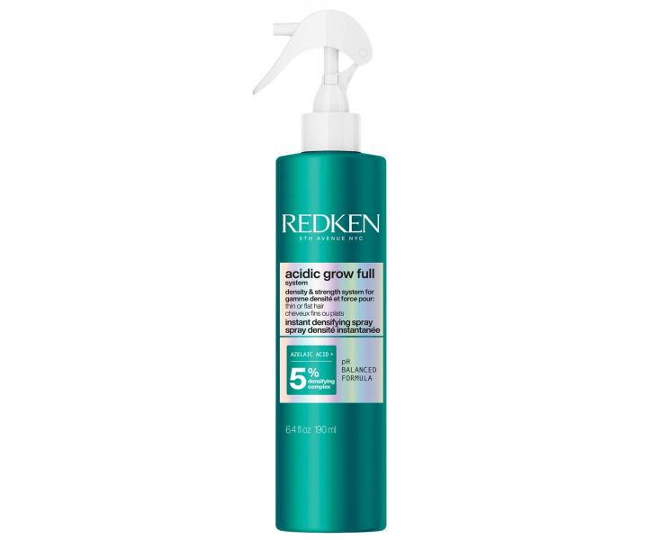 Spray nadaj�cy obj�to�� w�osom od nasady Redken Acidic Grow Full System Instant Densifying Spray - 190 ml