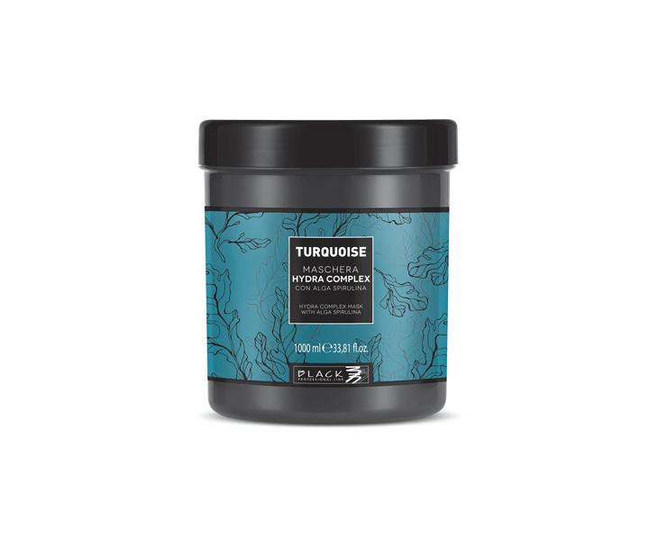 Maska nawil�aj�ca do w�os�w cienkich i os�abionych Black Turquoise Hydra Complex - 1000 ml