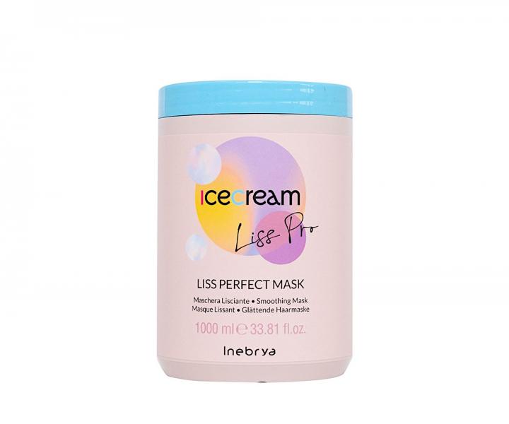 Maska wygadzajca do wosw Inebrya Ice Cream Liss Pro Liss Perfect Mask - 1000 ml