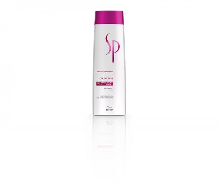 Szampon pielgnacyjny do wosw farbowanych Wella Professionals SP Color Save Shampoo - 250 ml
