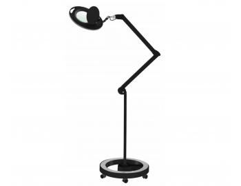 LED lampa z lup� na statywie oraz z uchwytem do blatu Weelko Mega+ Black - 5 dioptrii