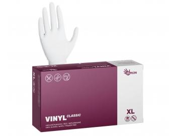 Rkawiczki winylowe Espeon Vinyl Classic - 100 szt - biae - bezpudrowe - XL
