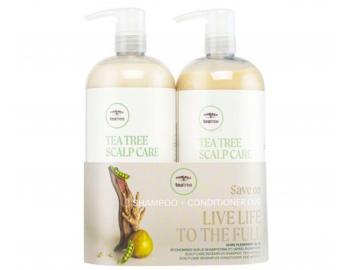 Zestaw przeciw przerzedzaniu si wosw Paul Mitchell Tea Tree Scalp Care Save On Duo