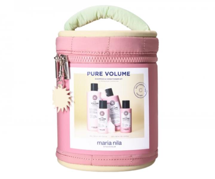 Zestaw upominkowy nadaj�cy obj�to�� cienkim w�osom Maria Nila Pure Volume Beauty Bag + kosmetyczka gratis