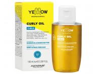 Seria do w�os�w falowanych, kr�conych i afro Yellow Professional Curls