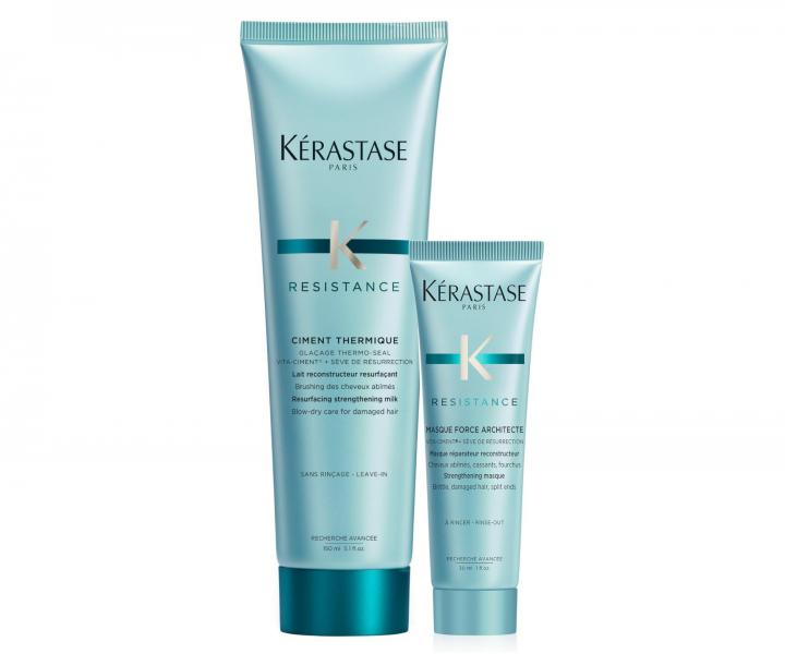 Ochrona termiczna do wosw Krastase Resistance Force Architecte Ciment Thermique - 150 ml + maska 30 ml gratis
