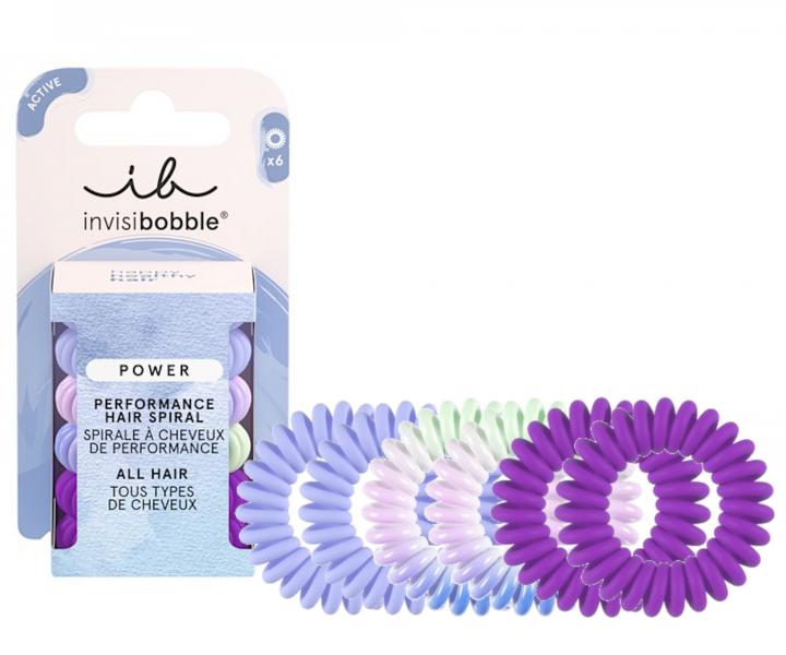 Zestaw gumek spiralek Invisibobble Power Gym Jelly - 6 szt.